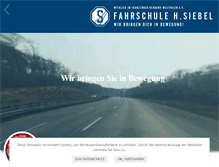 Tablet Screenshot of fahrschule-henning-siebel.de